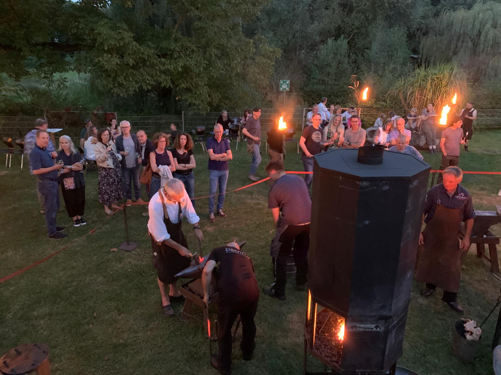 Eine Außenveranstaltung