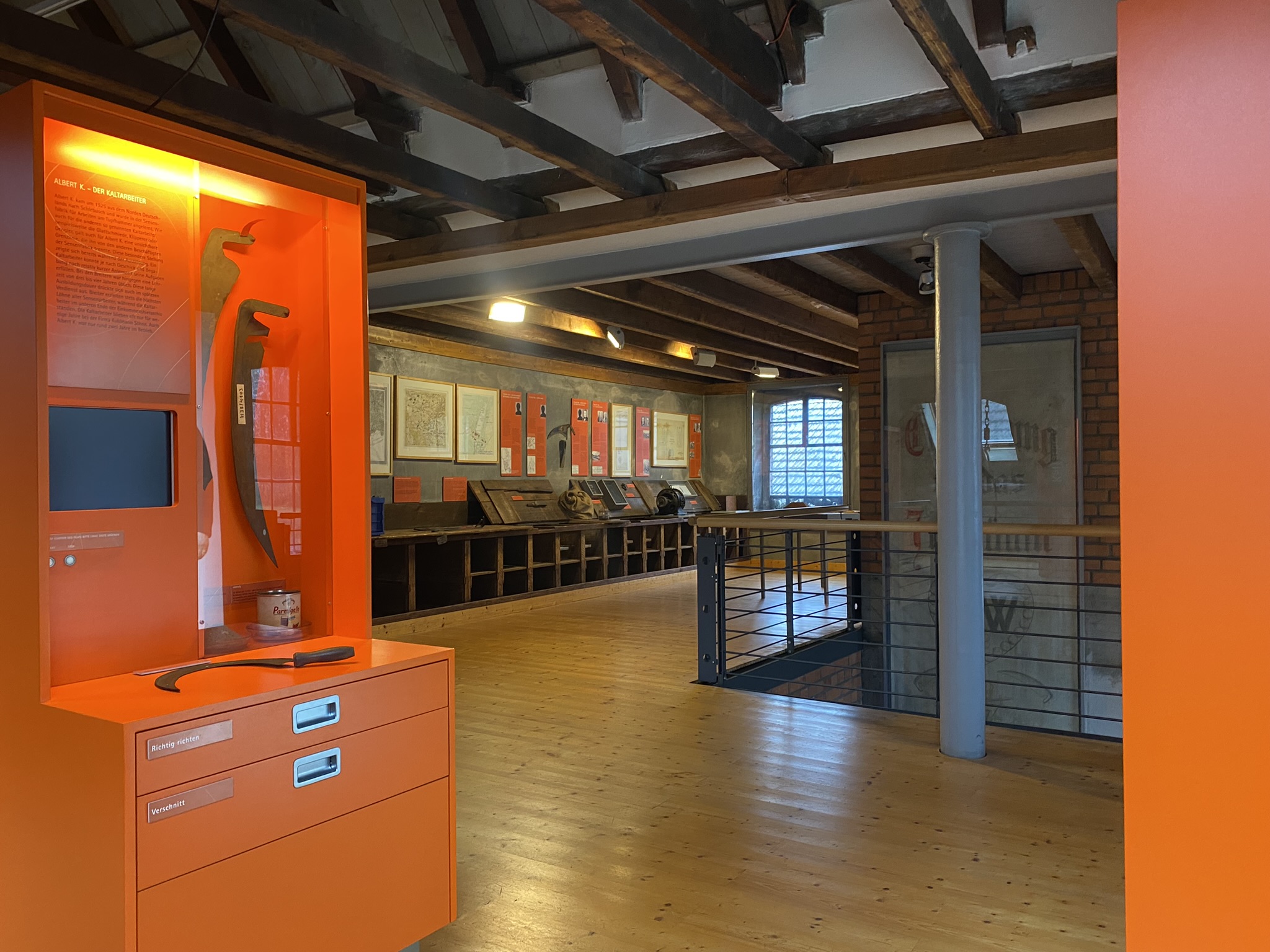 Ein Blick in einen Teil der Dauerausstellung