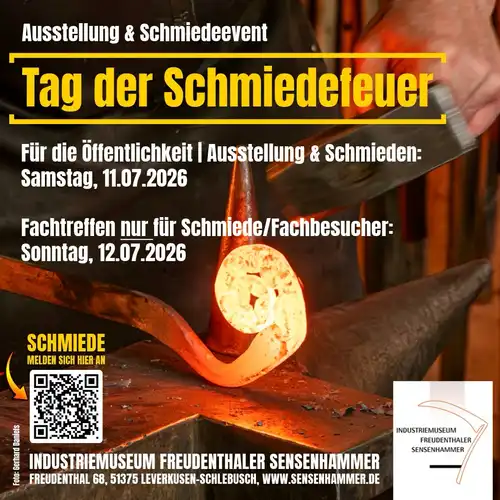 Flyer zum Tag der Schmeidefeuer
