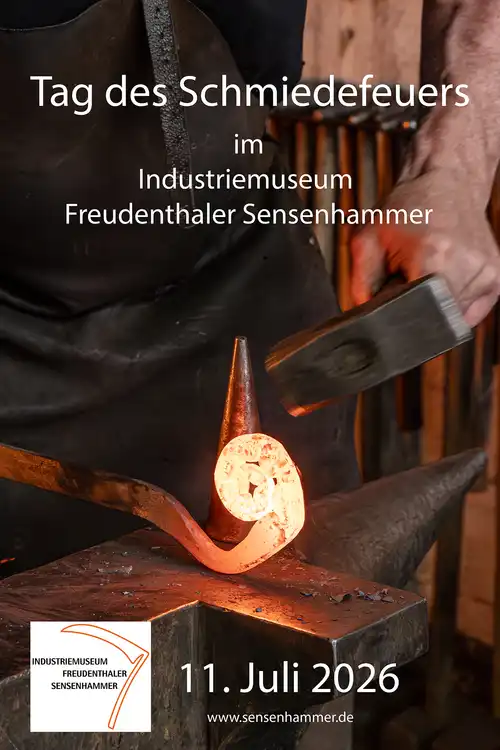 Plakat Tag des Schmiedefeuers