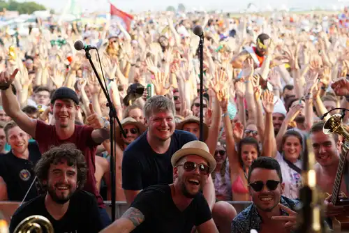 The Hurricanes vor Publikum